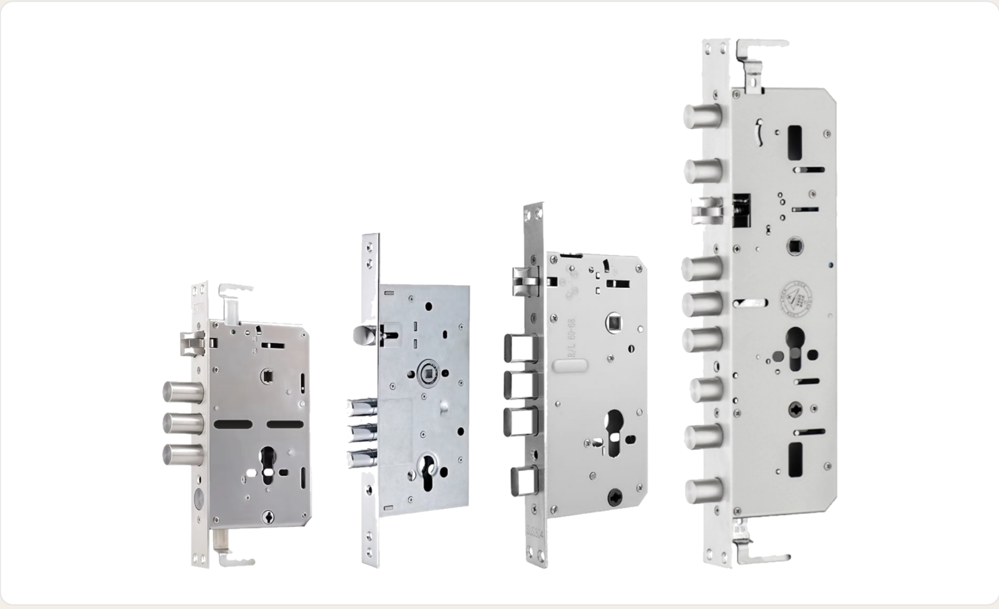 Spark SL-150: 6068 mortise lock-body illustration from the supplied brochure